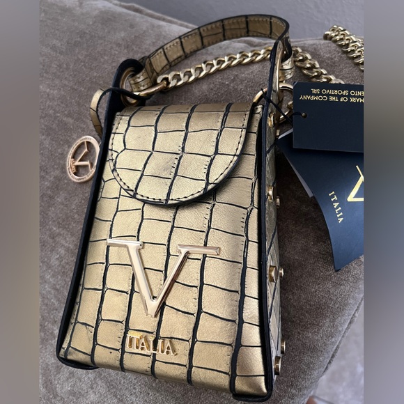 NWT V ITALIA MADE IN ITALY bag - Picture 1 of 3